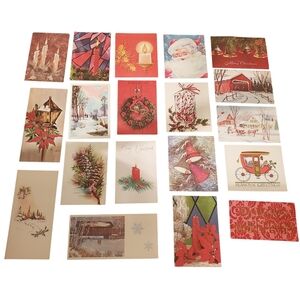 Vintage Christmas Cards Lot